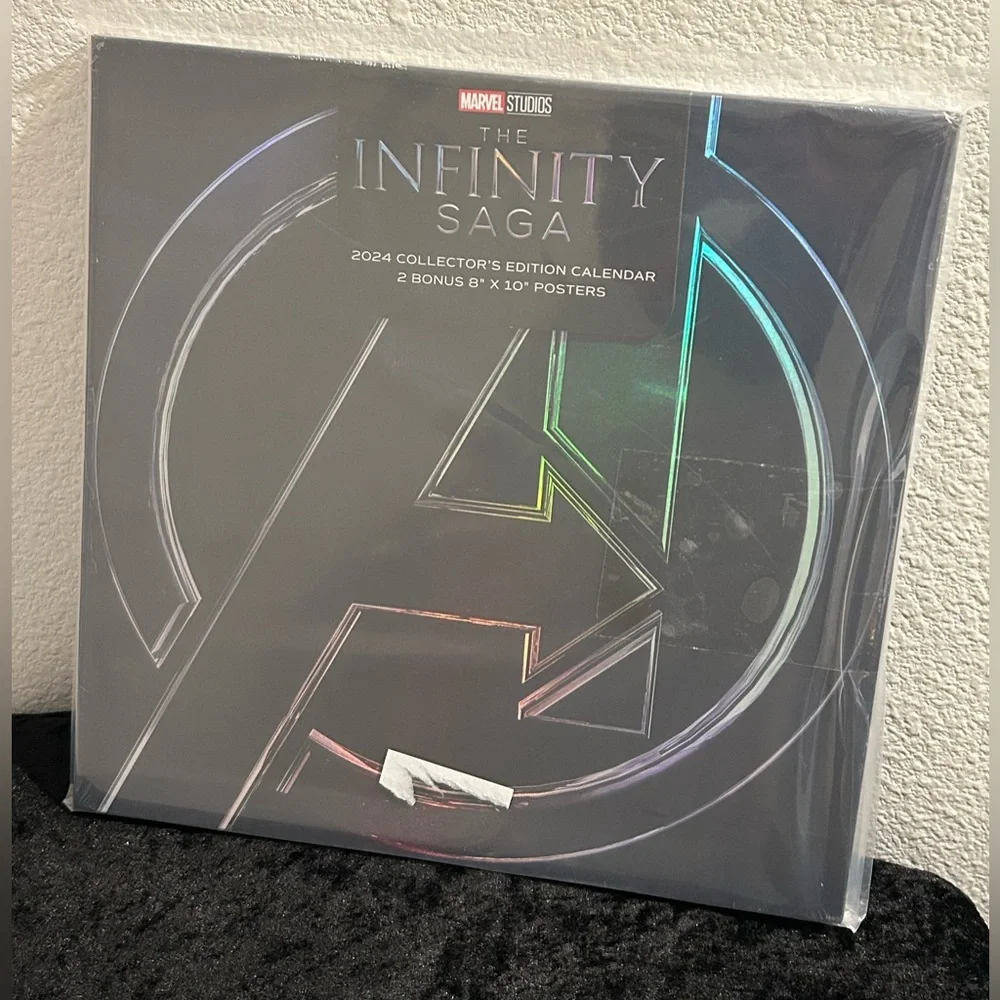 Marvel Infinity Saga 2024 Calendar - Black and Silver